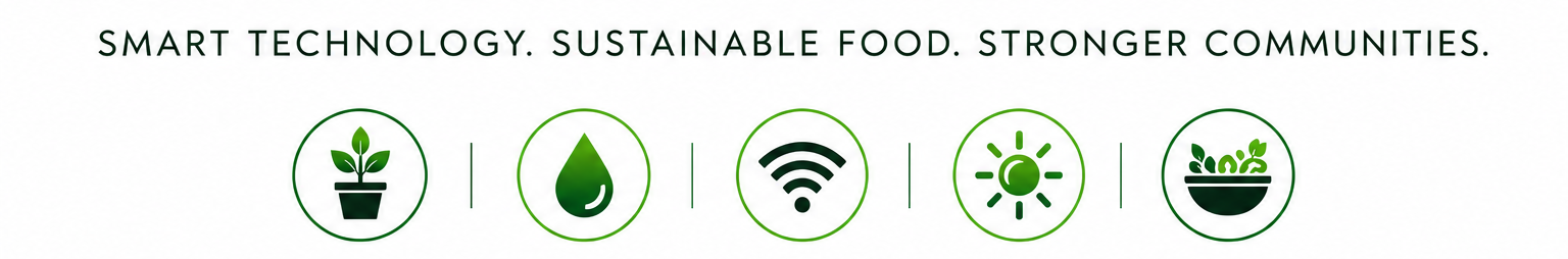Smart technology. Sustainable food. Stronger communities.